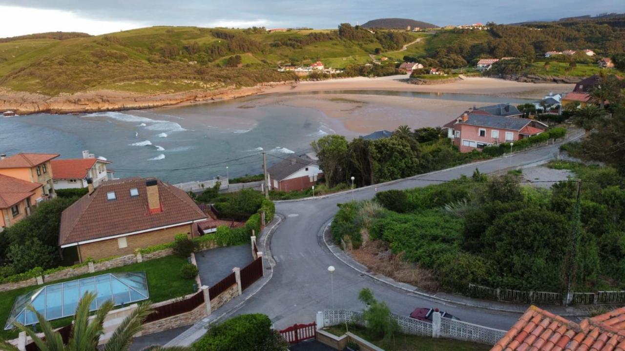 Villa Vistas Al Mar, Urbanizacion Privada Con Piscina De Agua Salada Ajo Extérieur photo