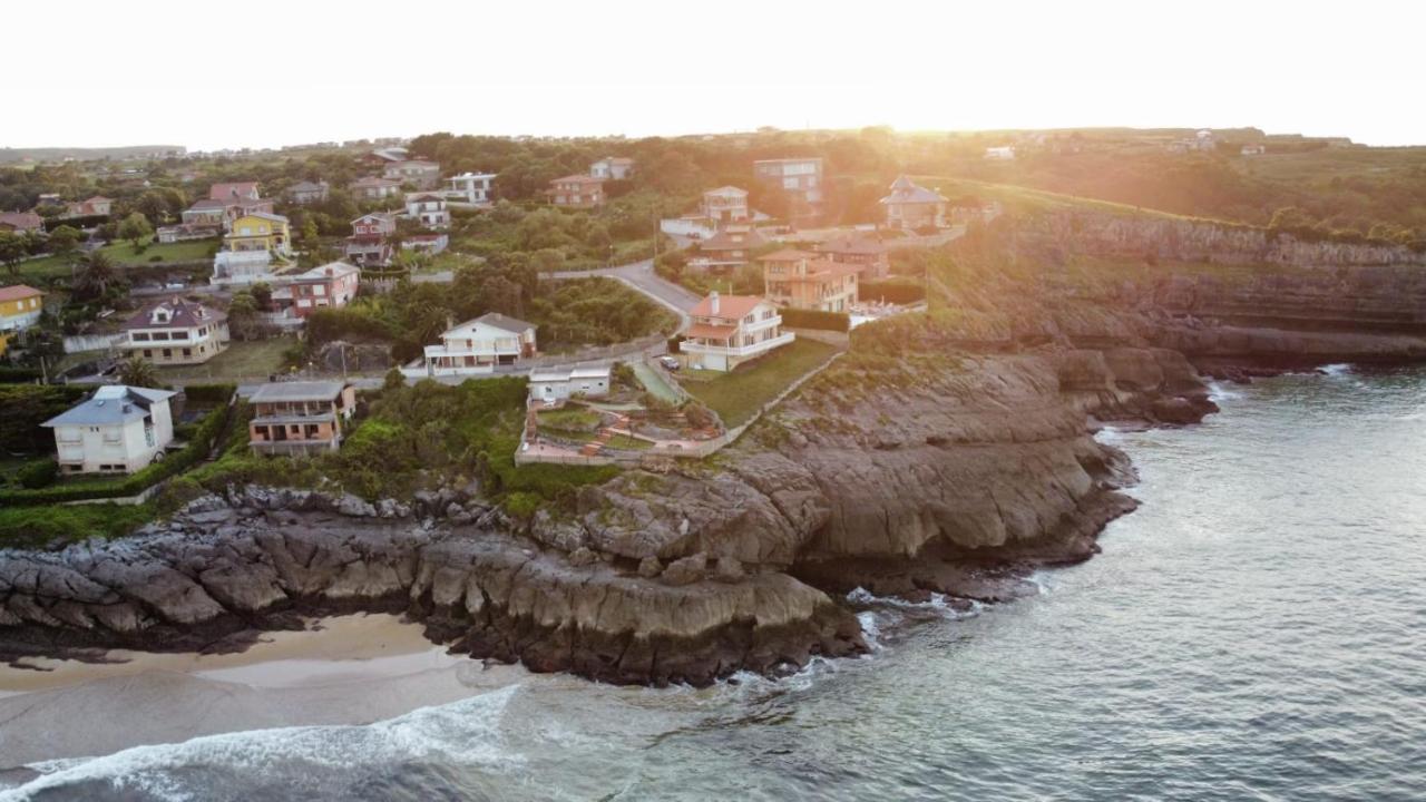 Villa Vistas Al Mar, Urbanizacion Privada Con Piscina De Agua Salada Ajo Extérieur photo